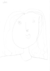 Drawing of Jen